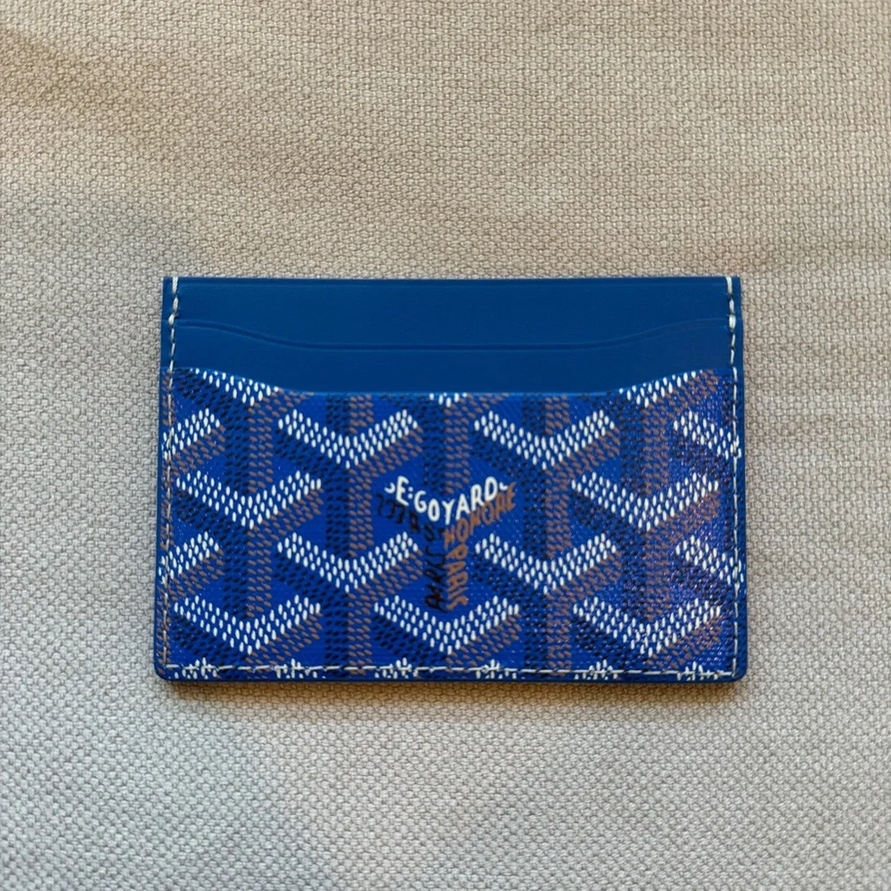 NWT💙GOYARD💙Goyardine Saint Sulpice Card Holder